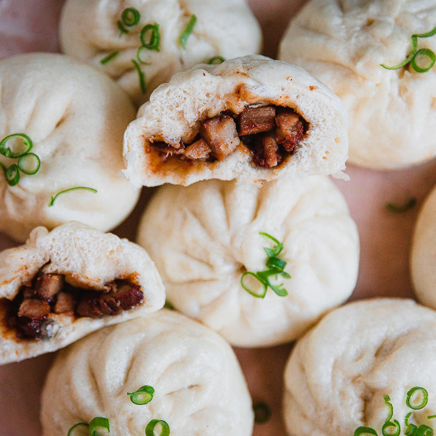 Char Siu Bao / BBQ Pork Bun Baozi