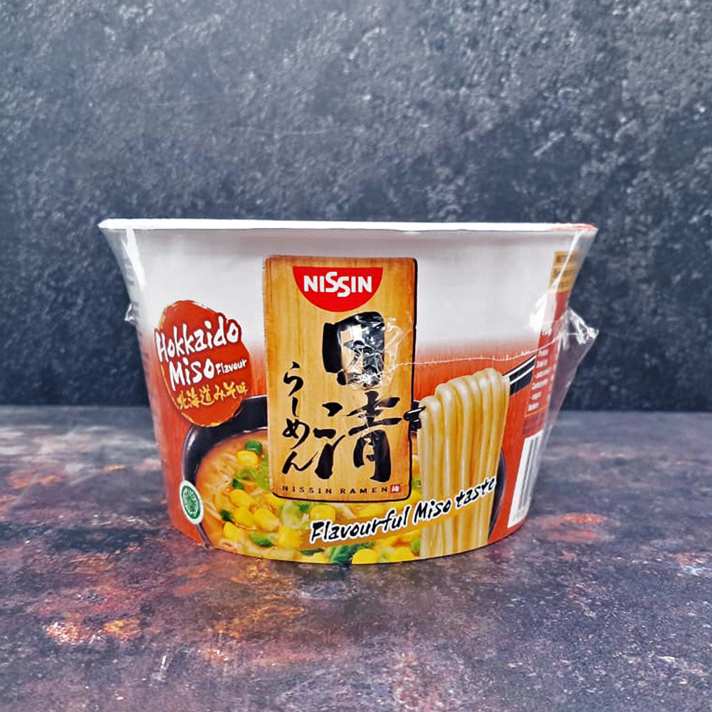(Nissin) Hokkaido Miso Flavour Ramen Bowl 110g - Che Gourmet