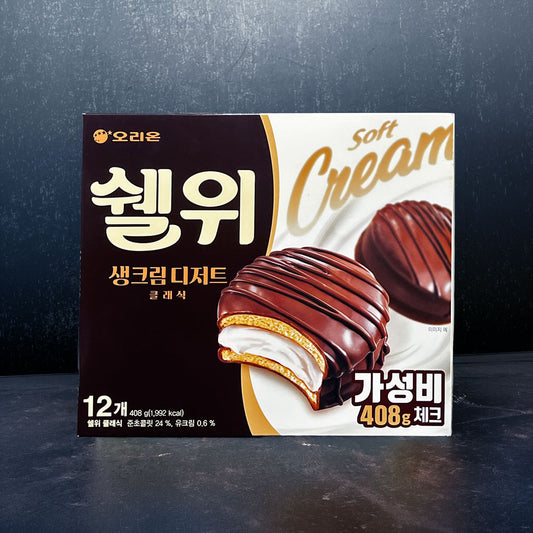 (Orion) Soft Cream Cake Classic 408g – 12 Piece - Che Gourmet