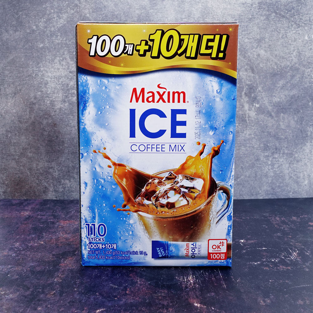 Maxim Ice Coffee Mix 100 + 10 Sticks 1.43kg - Che Gourmet