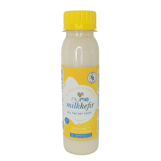 Vanilla Milk Kefir 100ml fermented milk kefir from The Digestive Collective