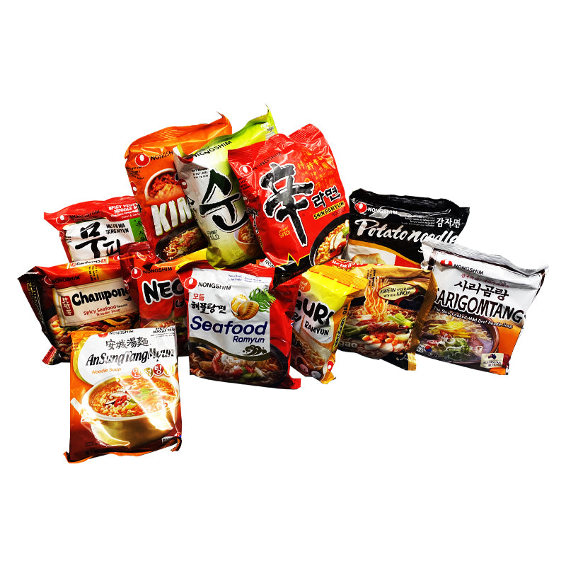 Nongshim Noodle Soup Based 12 Pack - Che Gourmet