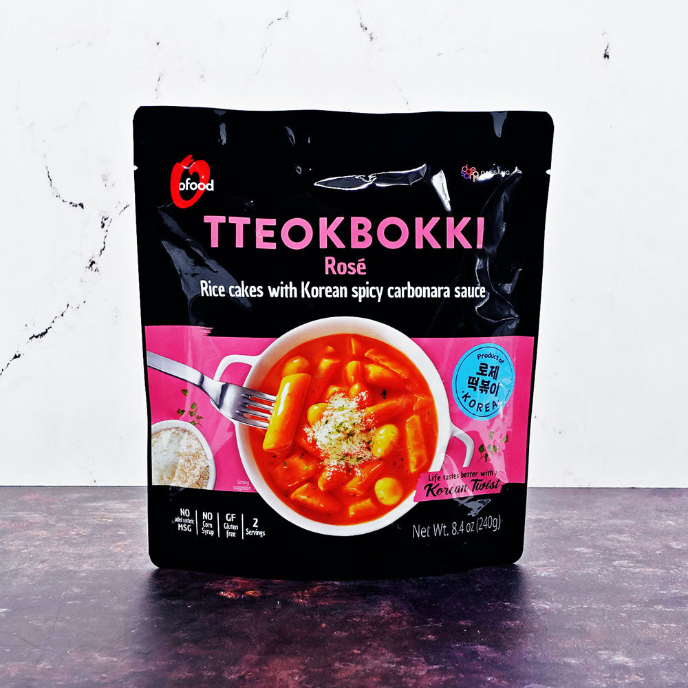 O’Food Instant Tteokbokki Rose (2 Serving) 240g