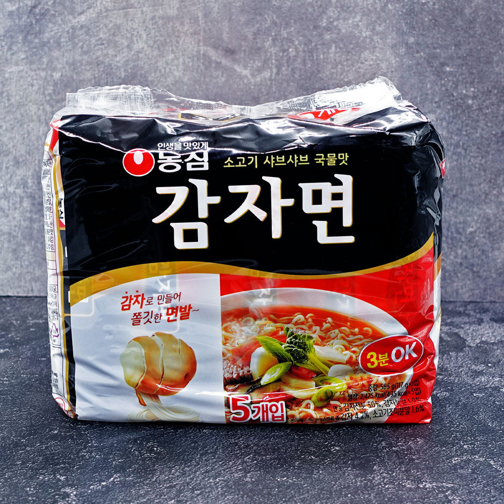Nongshim Beef Shabu-Shabu Potato Noodle 5 Pack 585g - Che Gourmet