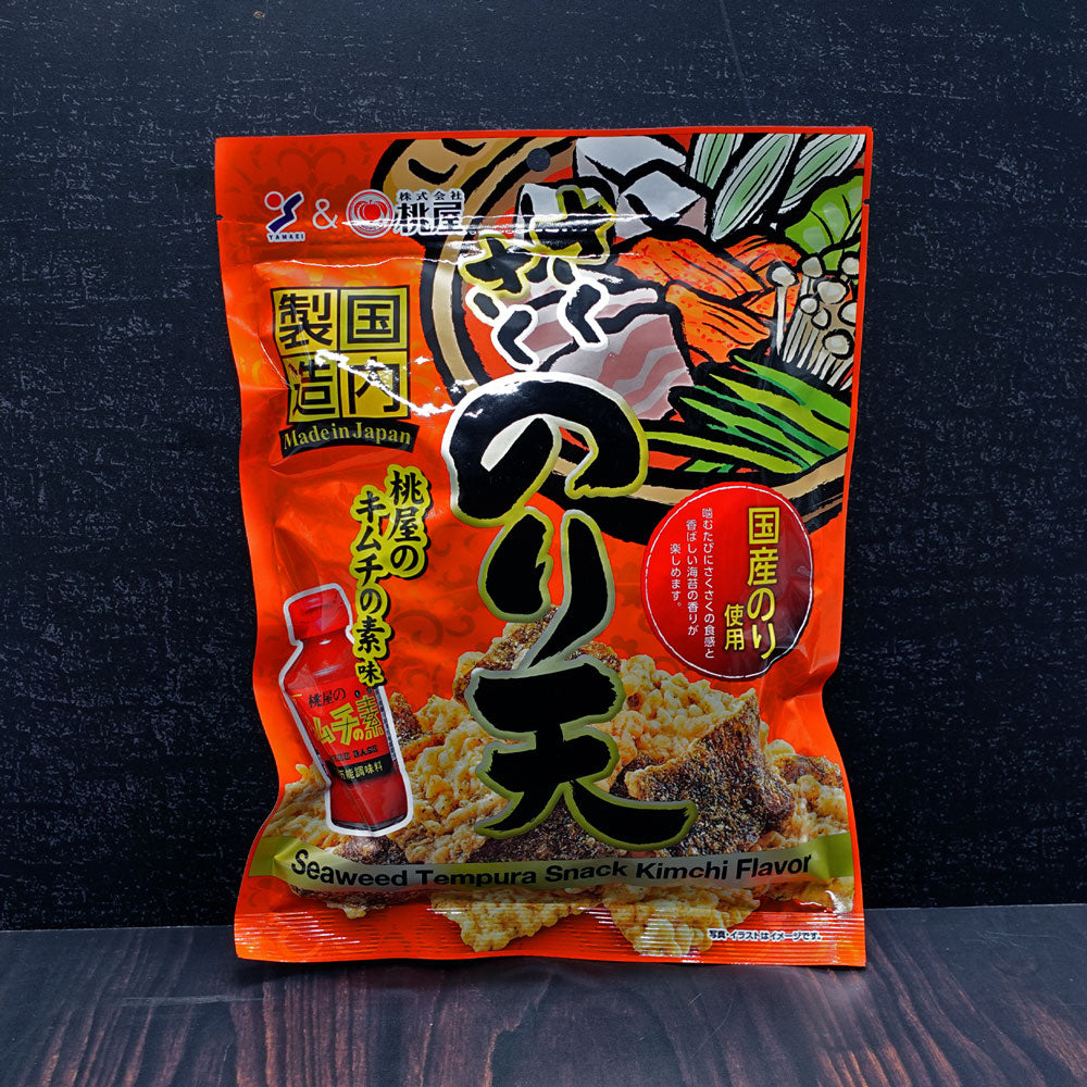 (Sakusaku Noriten) Seaweed Tempura Snack Kimchi flavour 70g - Che Gourmet