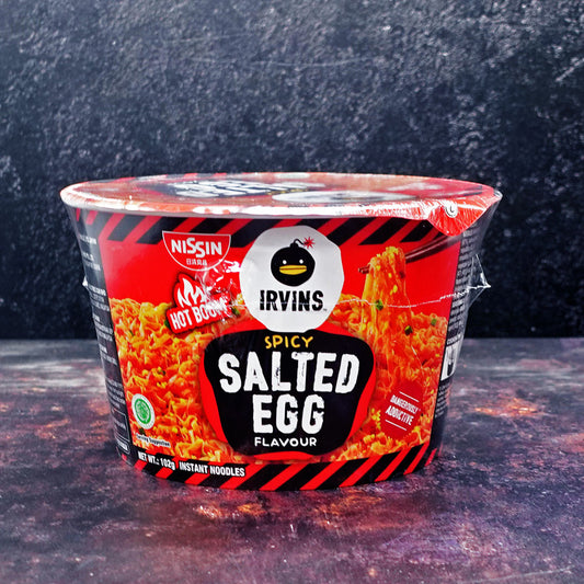 Nissin Irvins (Limited Editon) Hot Salted Egg Bowl 100g