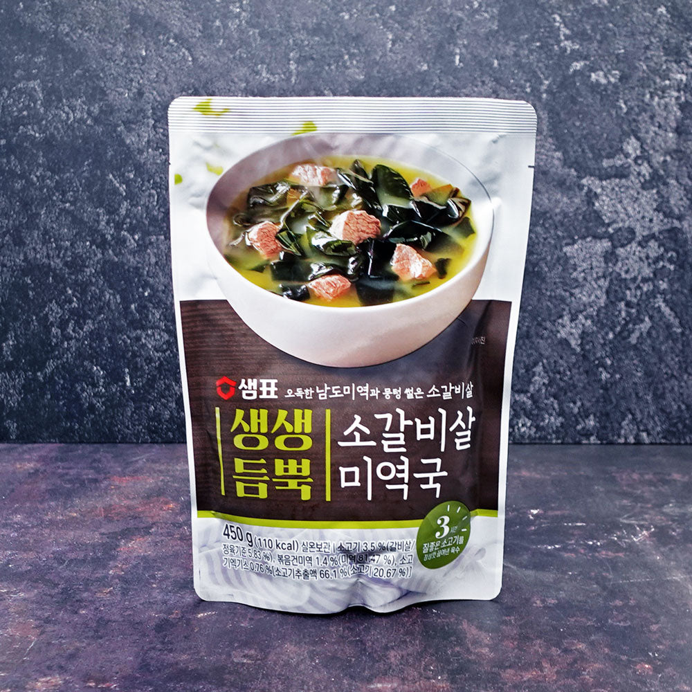 Sempio Saengsaeng (Seaweed Soup with Beef Rib) 420g - Che Gourmet
