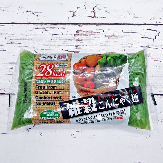 Ishibashiya Spinach Konjac Noodle 200g
