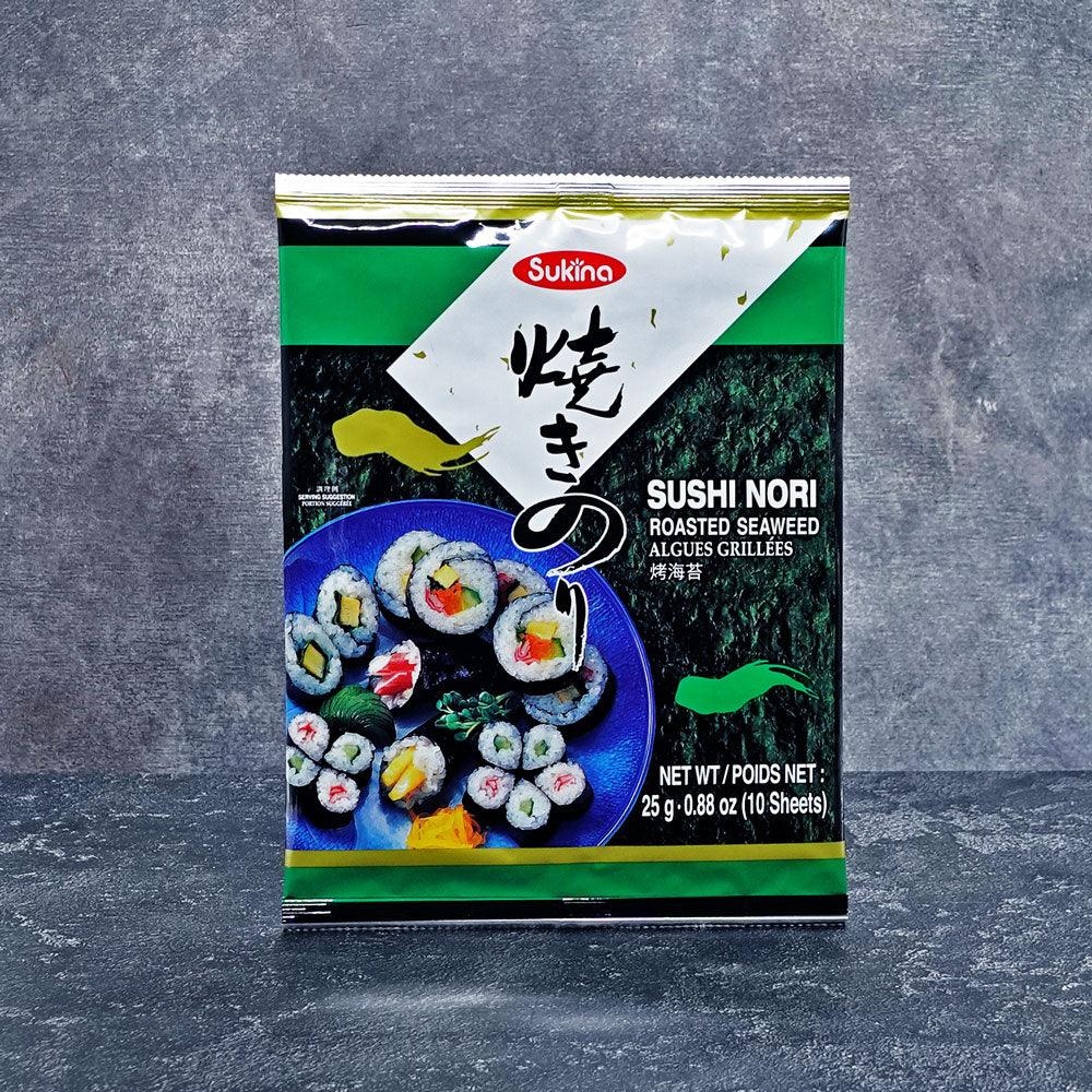 Sukina Sushi Nori Roasted Seaweed (10 Sheet) 25g - Che Gourmet