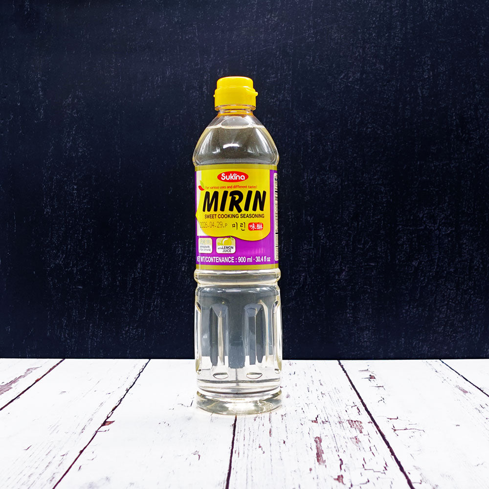 (Sukina) Mirin Sweet Cooking Seasoning – With Lemon Juice – 900ml - Che Gourmet