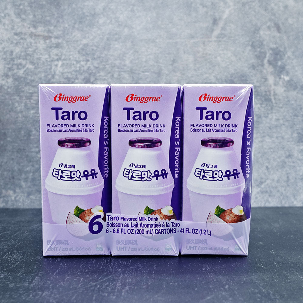 Binggrae Taro Flavoured Milk (6x200ml) - Che Gourmet