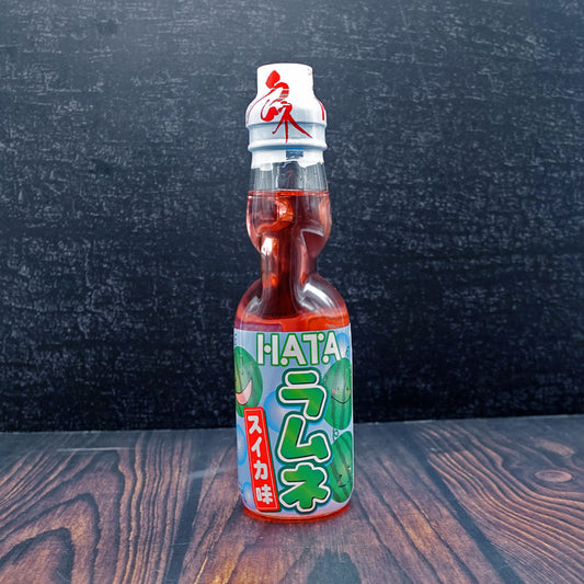 (Hata) Ramune Watermelon Flavour Soda Drink 200ml - Che Gourmet