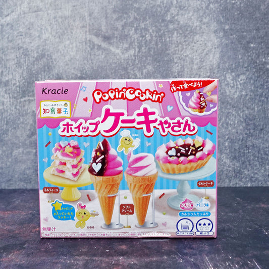 Kracie Poppin’ Cookin’ Whipped Cake Shop DIY Candy Kit 27g - Che Gourmet