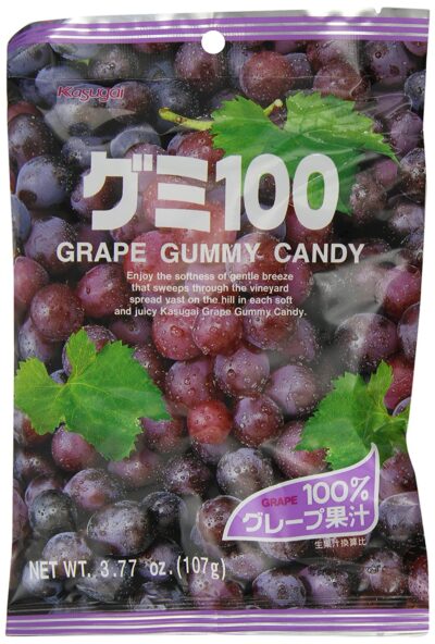 Kasugai Gummy 100 Grape Gummy Candy 107g - Che Gourmet