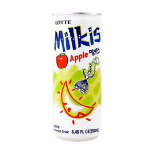 Lotte Milkis Apple Flavour Carbonated Soda Drink 250ml - Che Gourmet